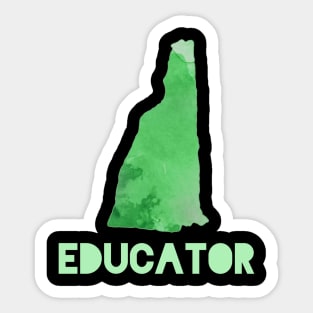 New Hampshire Educator Sticker